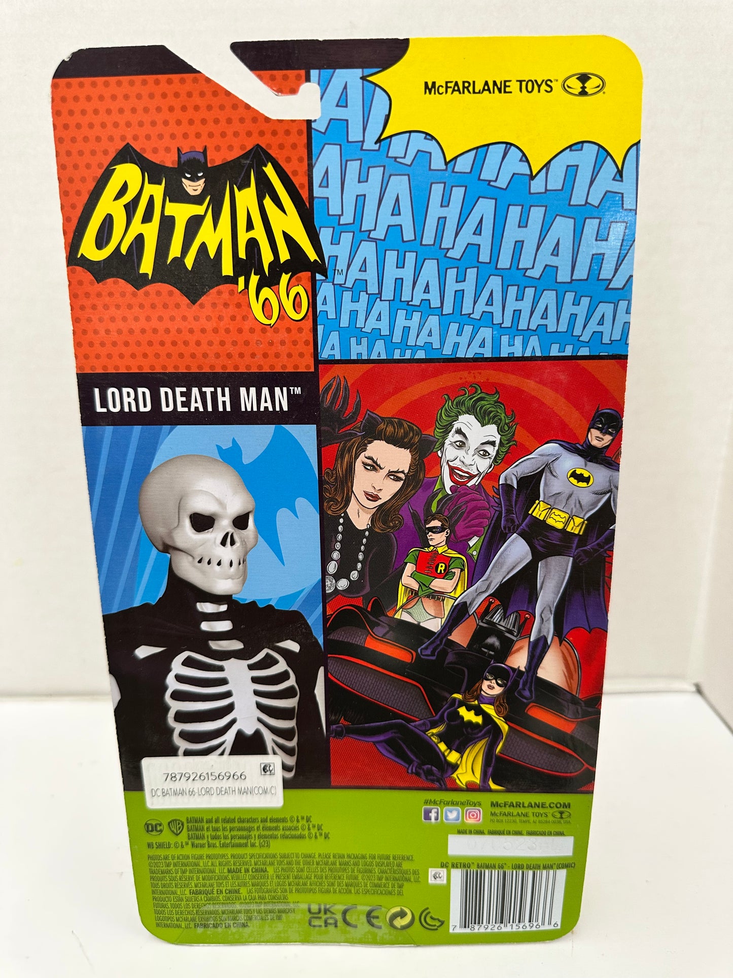 McFarlane Toys DC Retro Wave 8 Batman 1966 Lord Death Man Action Figure
