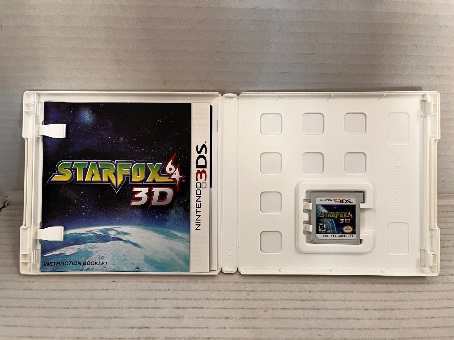 StarFox 64 3D (Nintendo 3DS, 2011) CIB