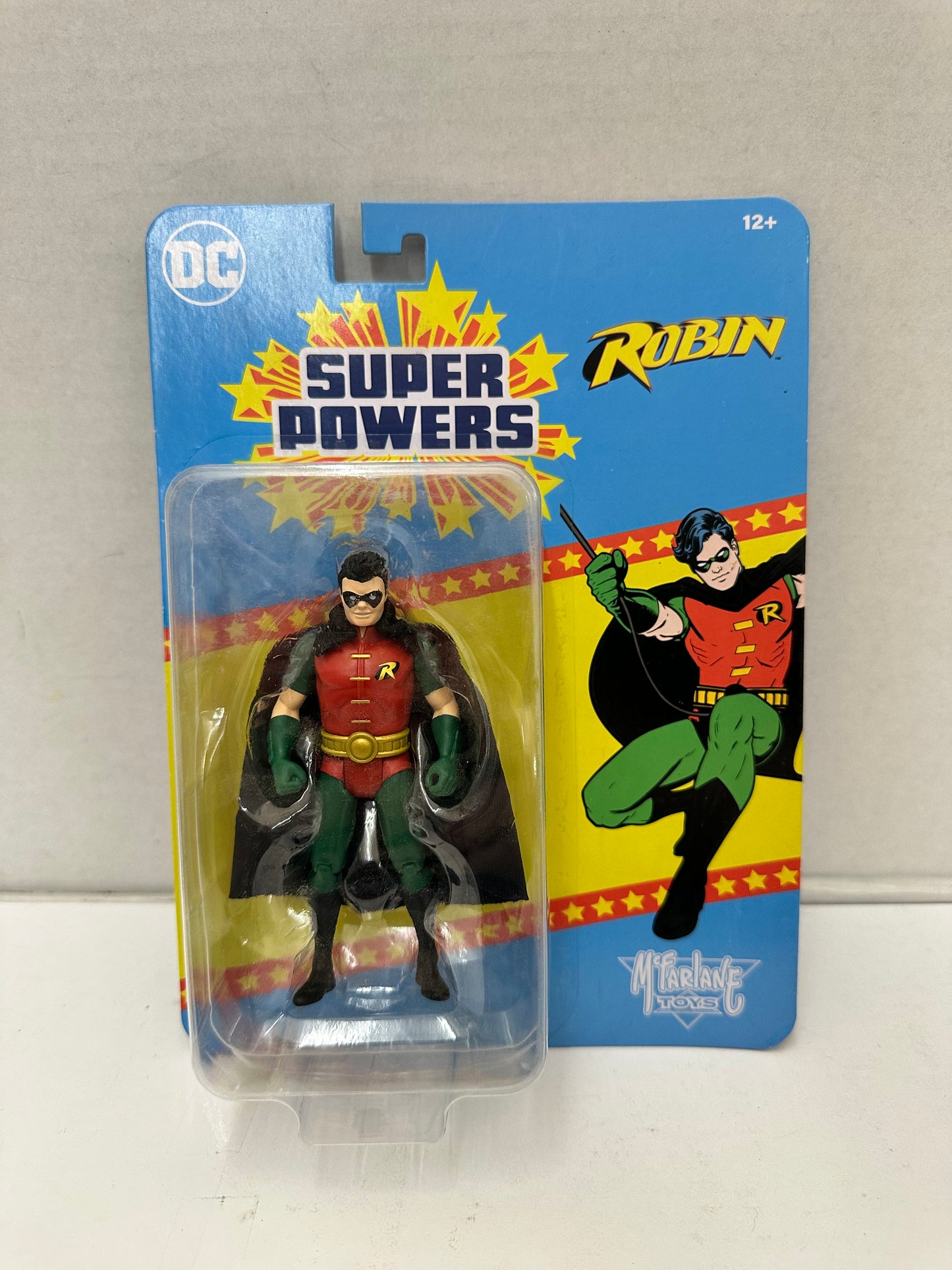 DC McFarlane Super Powers Robin Tim Drake w/ Black Cape Action Figure (NEW)
