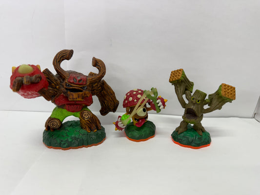 Skylanders Giants Life Element Figures Bundle - Lot Of 3 - #2