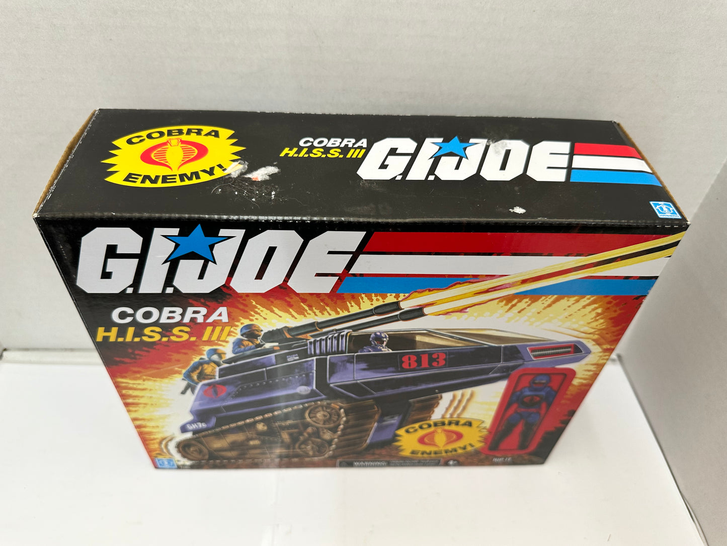 GI Joe Retro Collection Cobra HISS III Tank SEALED Rip It Hasbro