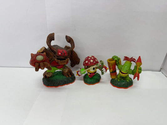 Skylanders Giants Life Element Figures Bundle - Lot Of 3 - #3