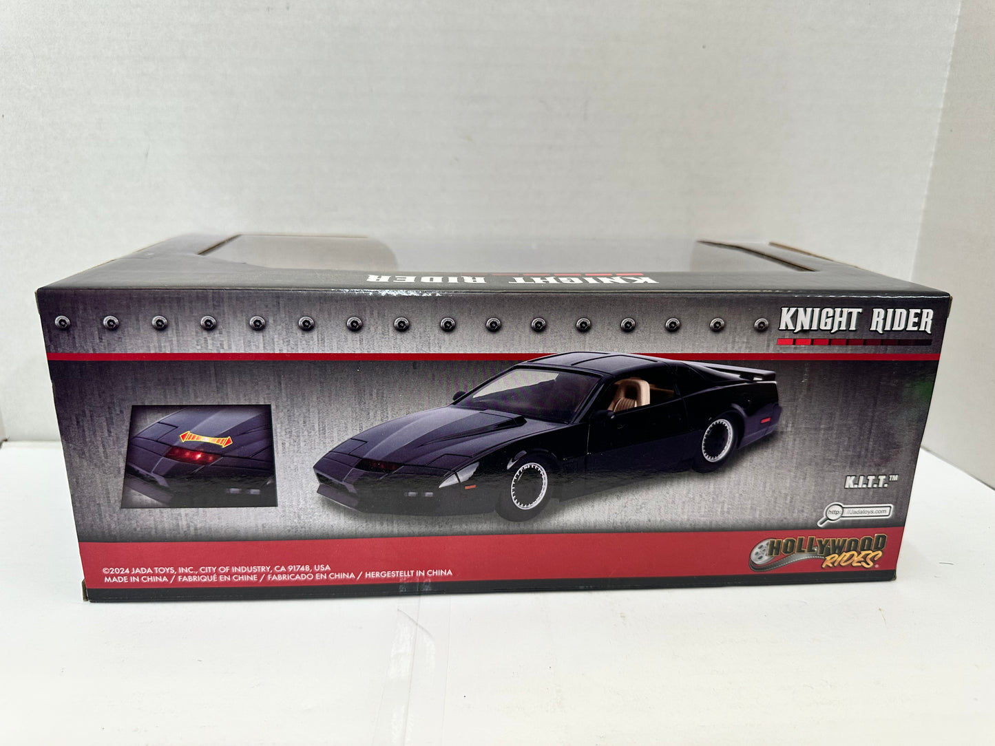 Jada Metals HOLLYWOOD RIDES Knight Rider KITT Die Cast 1:24 Scale NEW