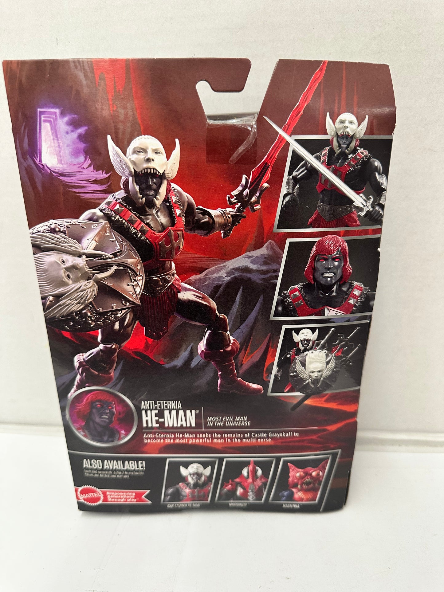 Mattel Masters Of The Universe Masterverse New Eternia Anti-Eternia He-Man MOTU