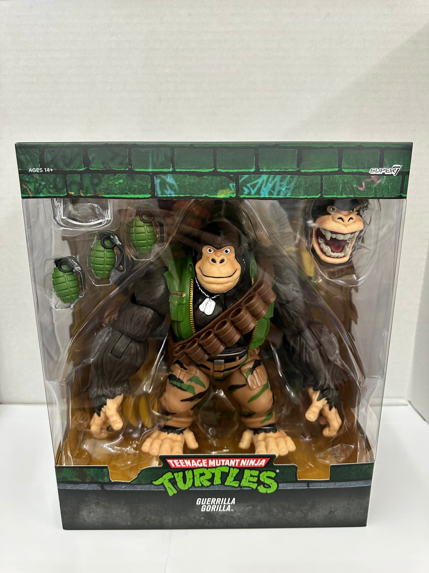 Teenage Mutant Ninja Turtles Ultimates Guerilla Gorilla 7-Inch Action Figure
