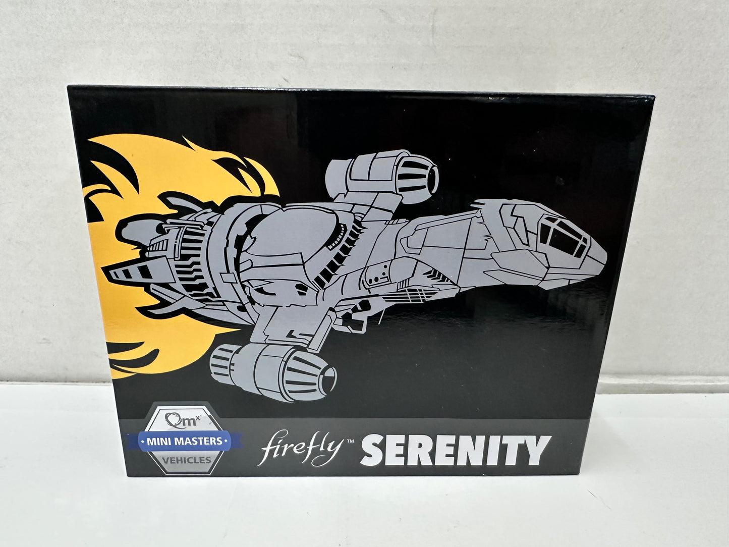 Qmx Mini Masters Firefly SERENITY Display Maquette with Base Loot Crate