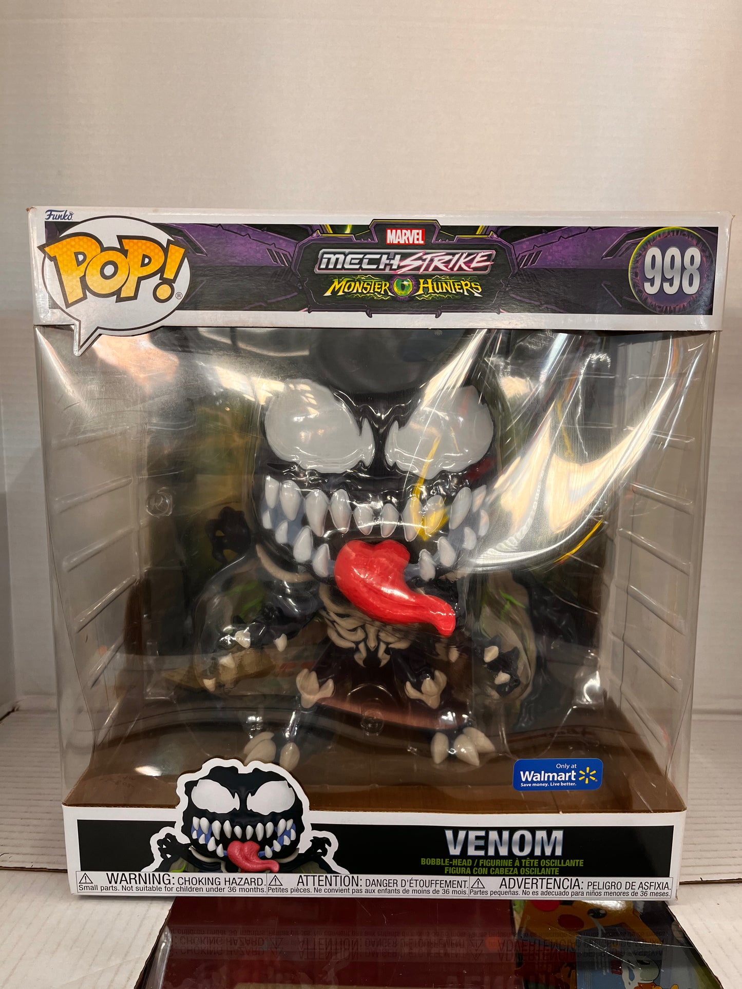 Funko Pop! Vinyl Jumbo 10 in: Marvel - Venom (Jumbo) - #998