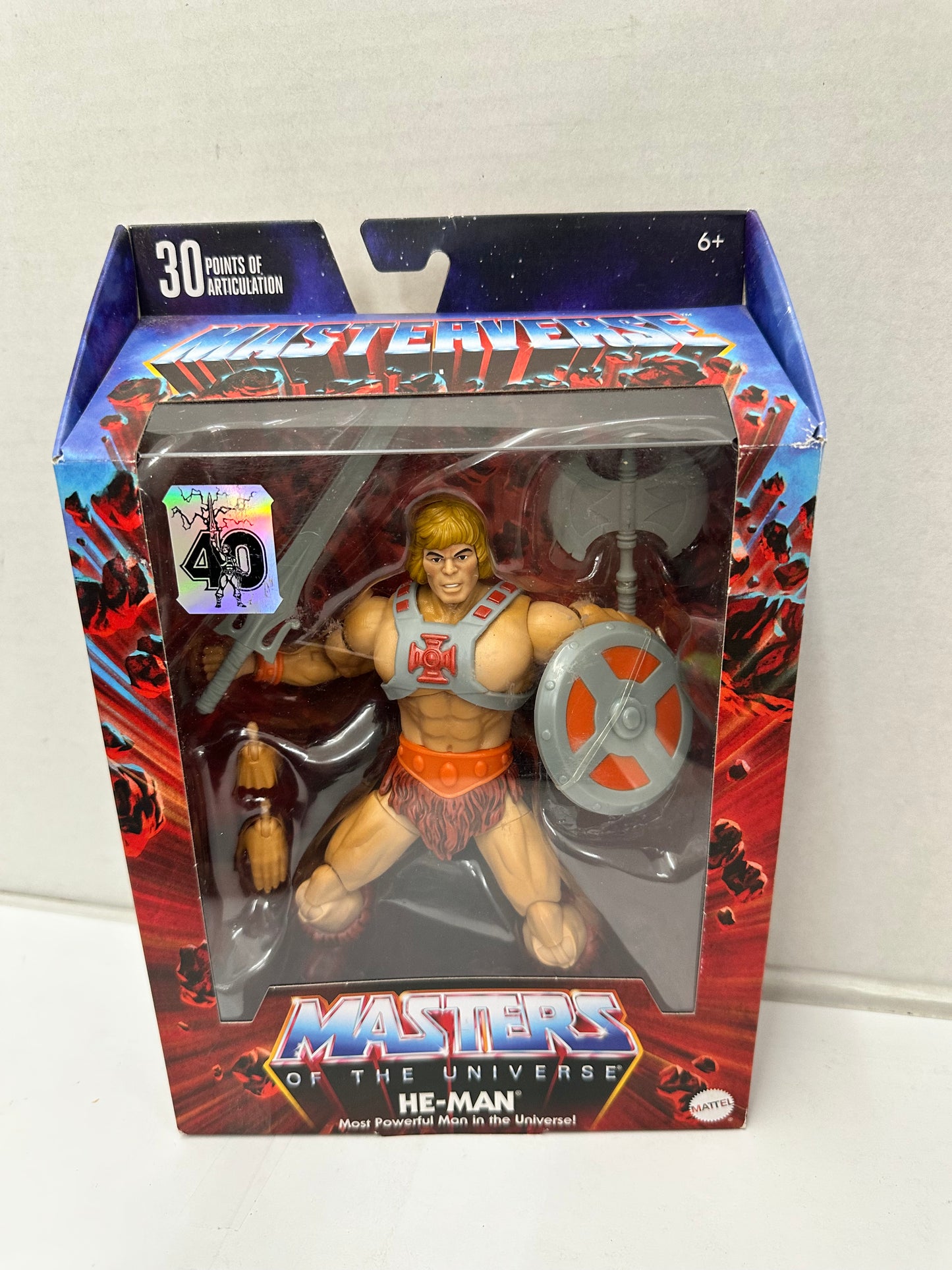 Mattel Masters of the Universe He-Man 40th Anniversary Action Figure