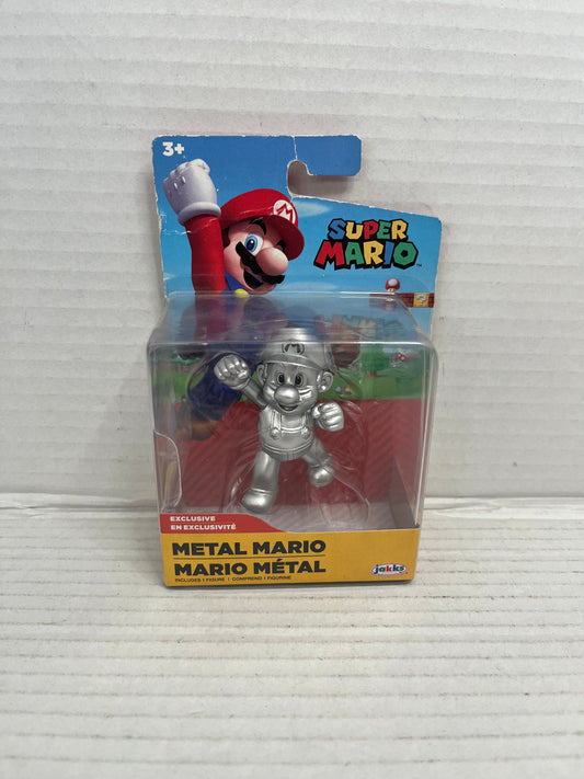 JAKKS Pacific Nintendo Super Mario METAL MARIO Action Figure 2019
