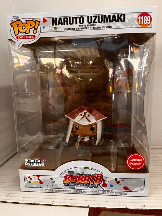 Funko Pop! Deluxe: Boruto: Hokage Series Naruto Uzumaki GameStop Exclusive 1189