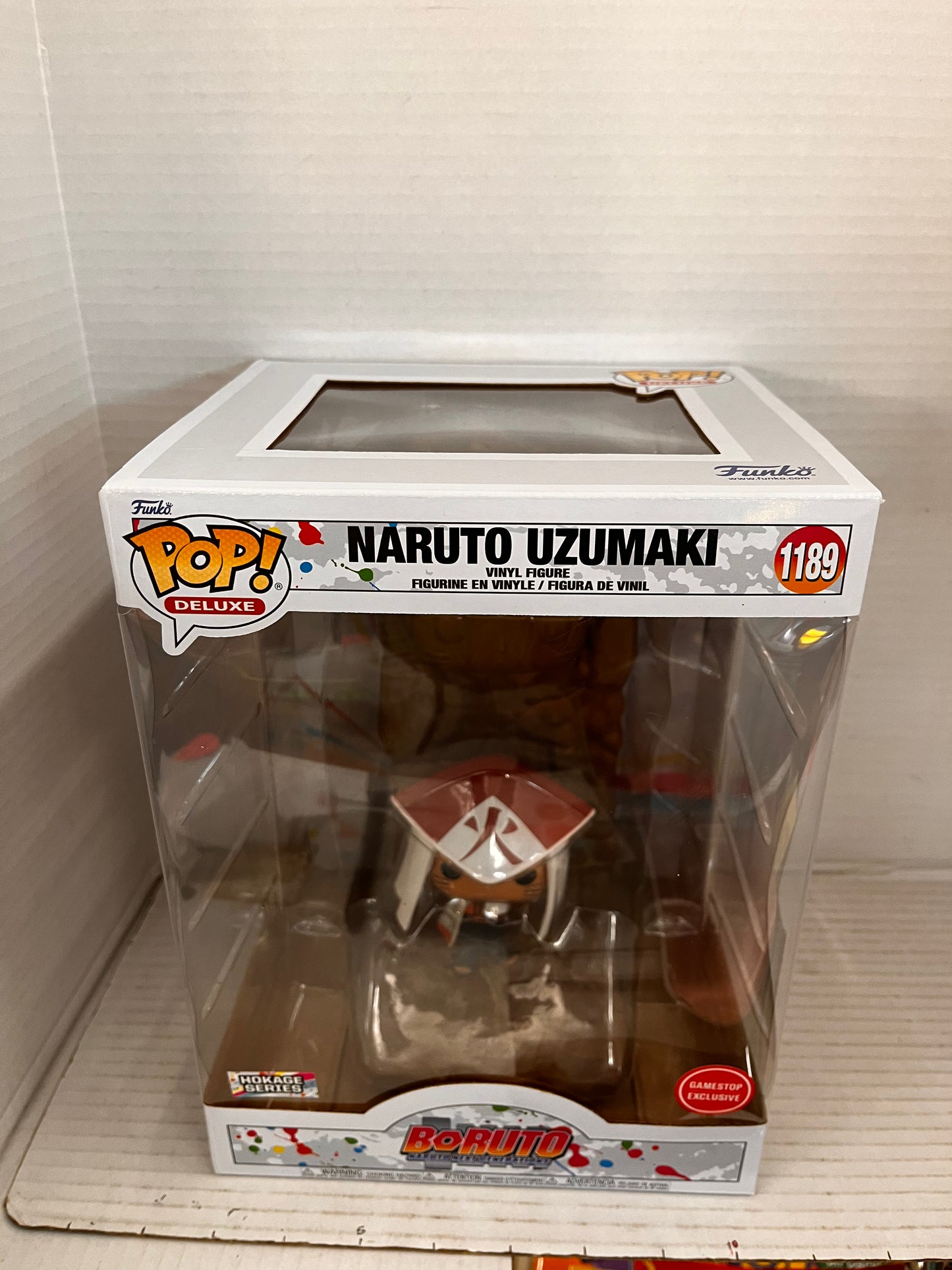Funko Pop! Deluxe: Boruto: Hokage Series Naruto Uzumaki GameStop Exclusive 1189