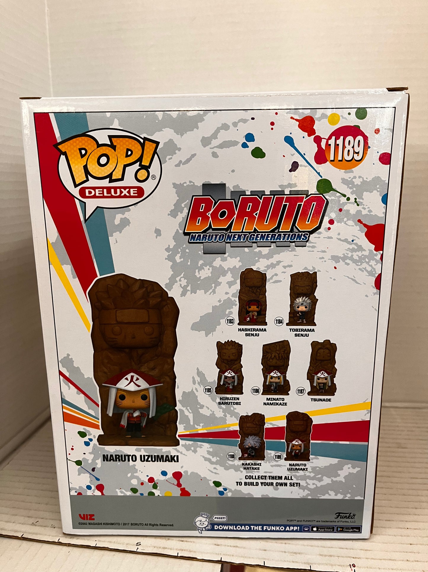 Funko Pop! Deluxe: Boruto: Hokage Series Naruto Uzumaki GameStop Exclusive 1189