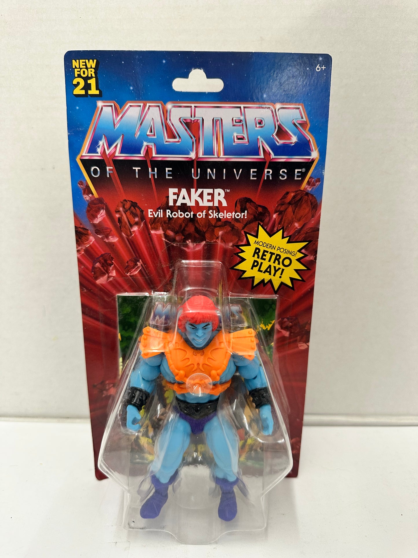 MOTU Evil Robots Of Skeletor Masters Universe HeMan Retro Play Faker