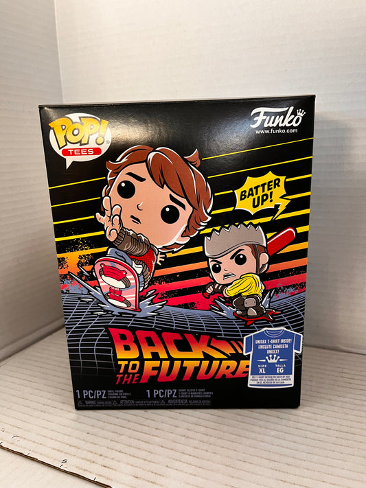 Funko Pop! Movies: Back to The Future - Marty Figure and T-Shirt - XL