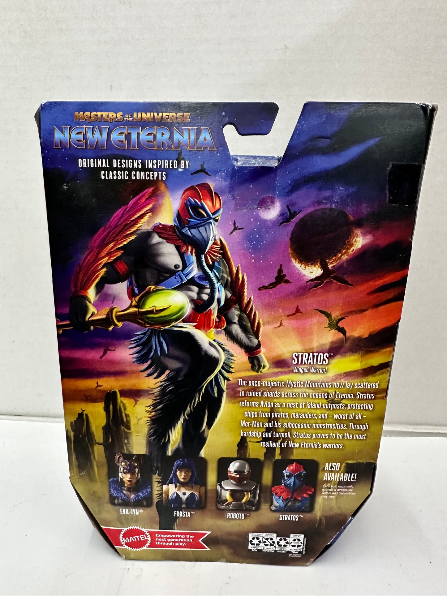 Stratos Masters of the Universe New Eternia Masterverse Figure 2022 Mattel
