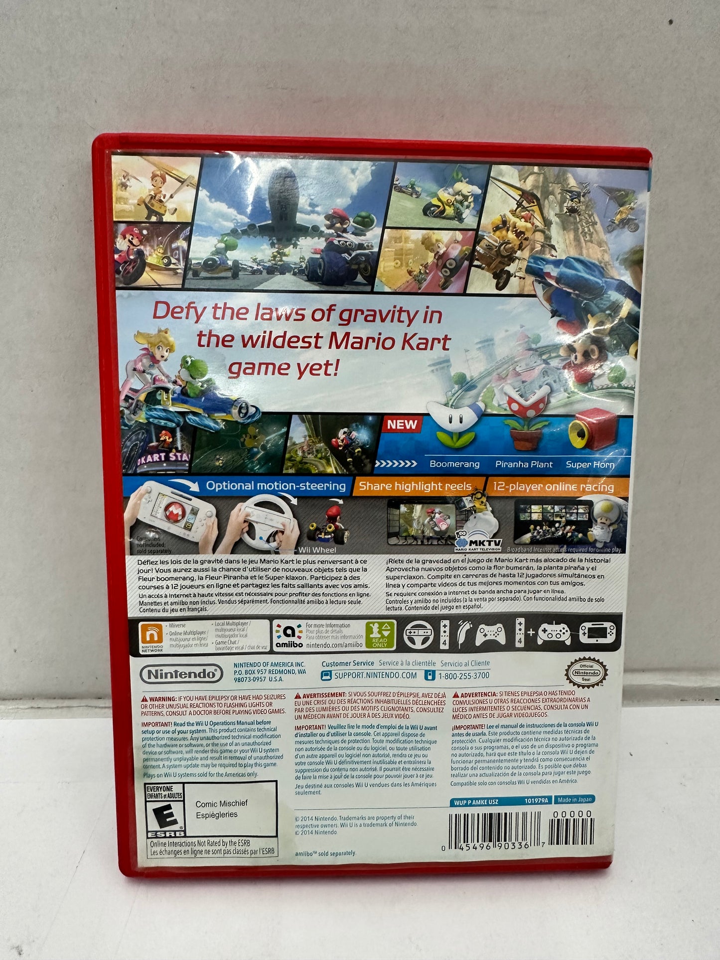 Mario Kart 8 - Nintendo Wii U CIB And Tested