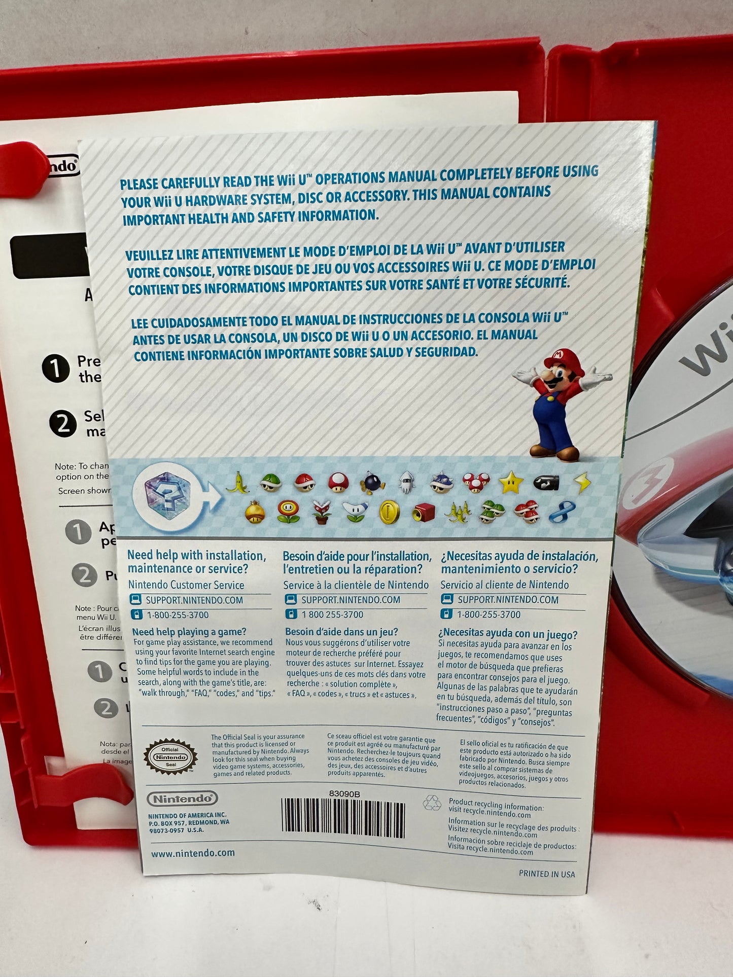 Mario Kart 8 - Nintendo Wii U CIB And Tested