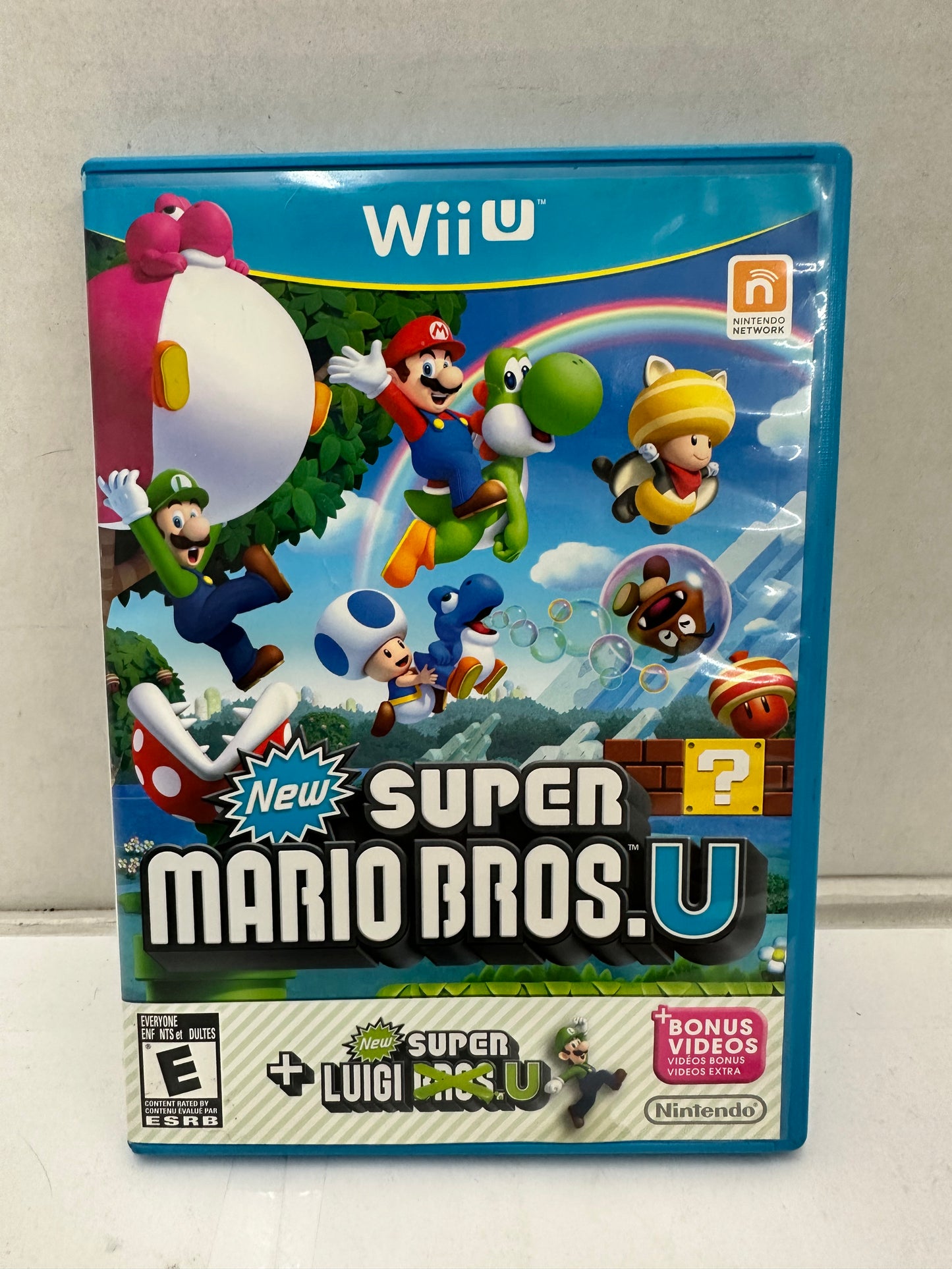 Super Mario Bros. U with New Super Luigi U. (Nintendo Wii)