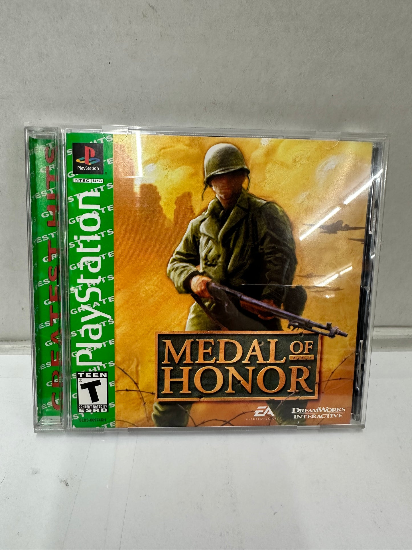 Medal of Honor (Sony PlayStation 1, 1999) PS1 Complete Greatest Hits