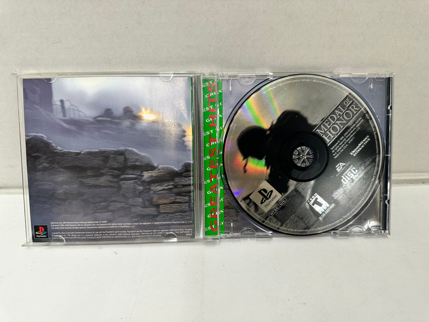 Medal of Honor (Sony PlayStation 1, 1999) PS1 Complete Greatest Hits