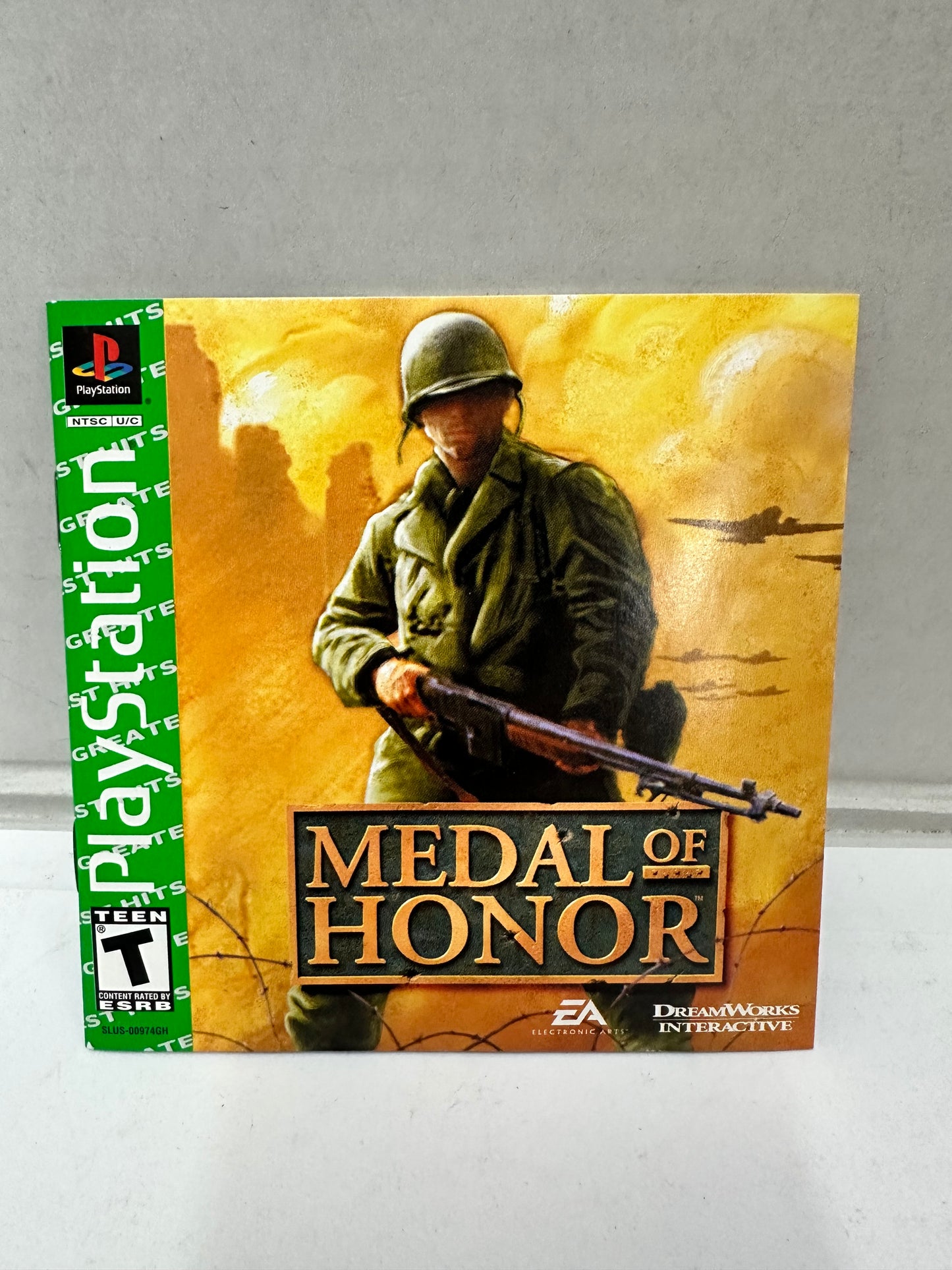 Medal of Honor (Sony PlayStation 1, 1999) PS1 Complete Greatest Hits