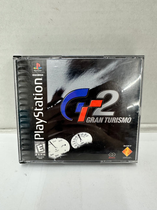 Gran Turismo 2 PS1 PlayStation 1 Black Label - Complete CIB