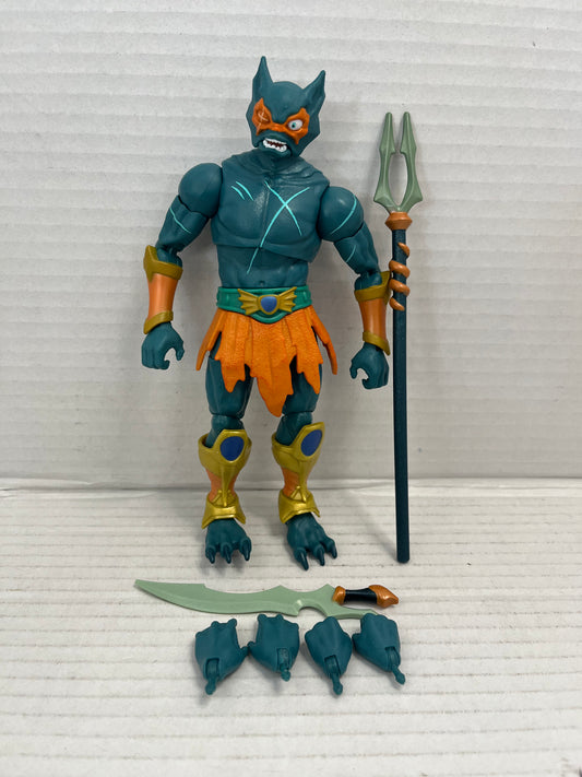 Mattel Masters of the Universe Masterverse Revelation Mer-Man 7" Figure Complete