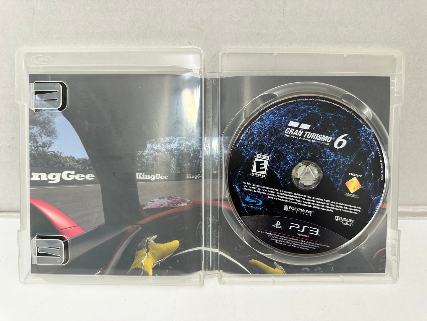 Gran Turismo 6 - Sony PlayStation 3 -- No Manual