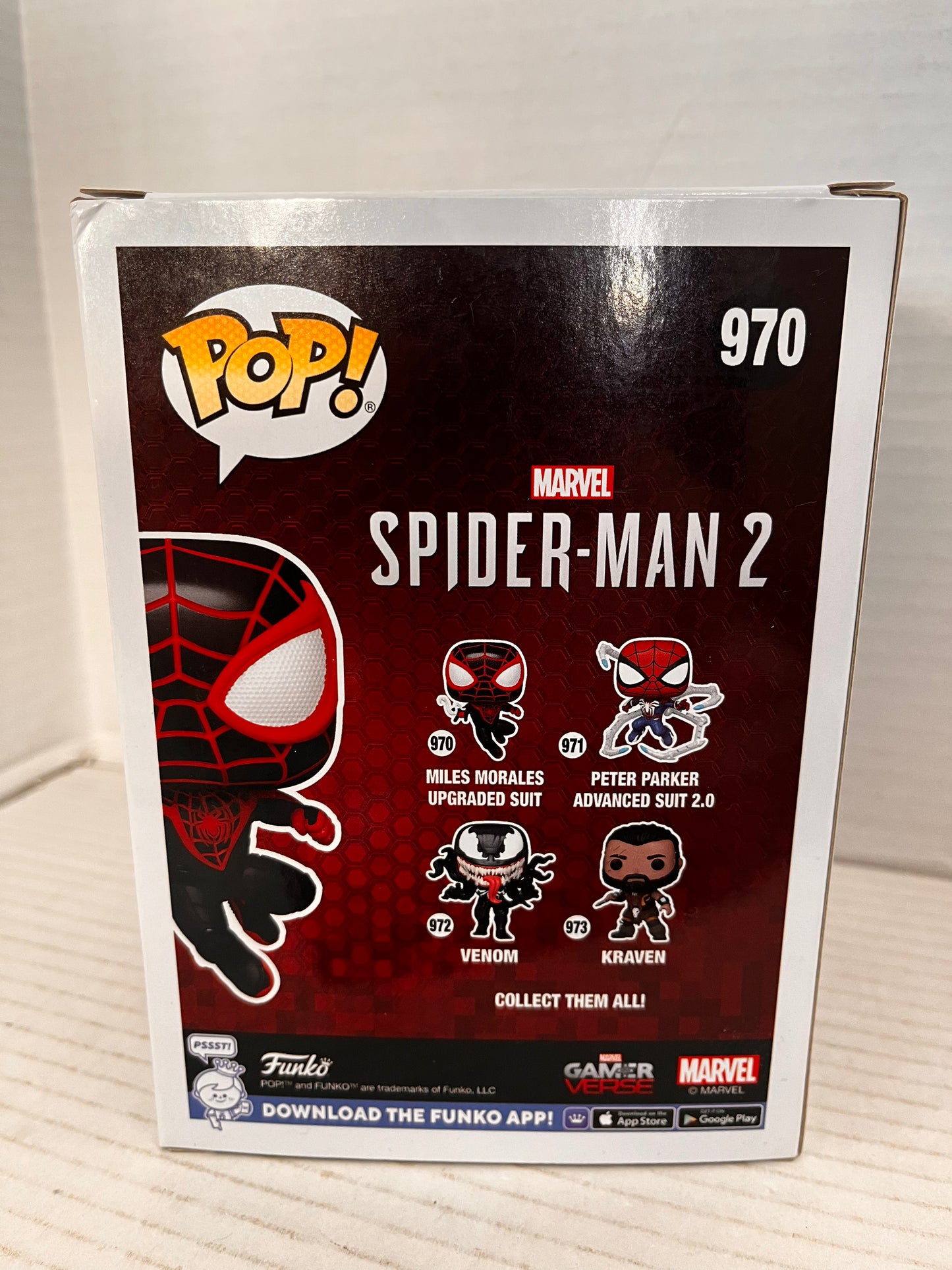 Funko Pop! Marvel Spider Man 2 Gamerverse Miles Morales #970