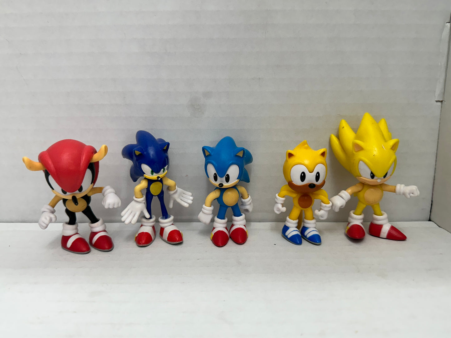 Jakks Pacific Sonic The Hedgehog 2.5 Inch Action Figures Lot Of 5 Toys