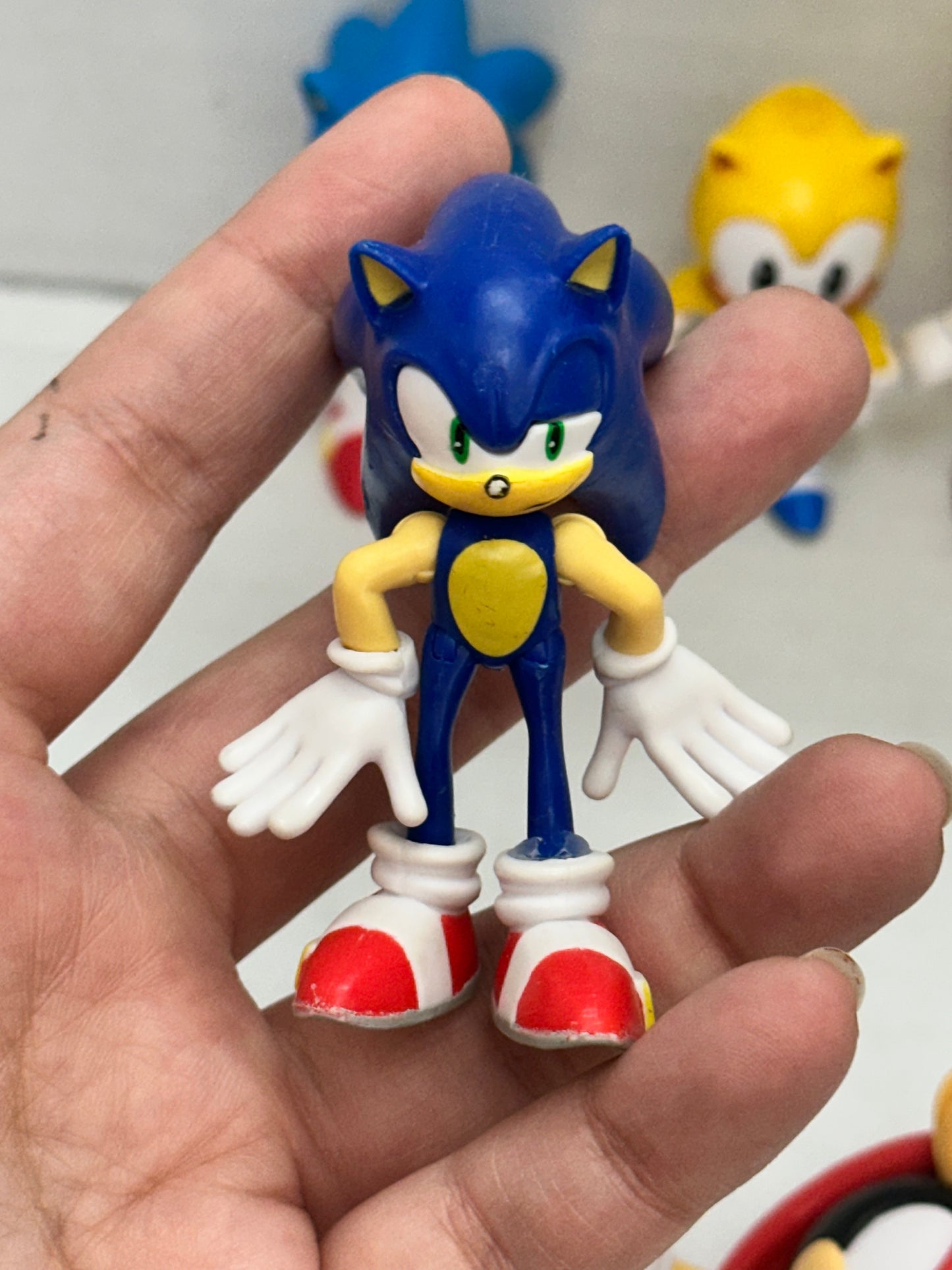 Jakks Pacific Sonic The Hedgehog 2.5 Inch Action Figures Lot Of 5 Toys