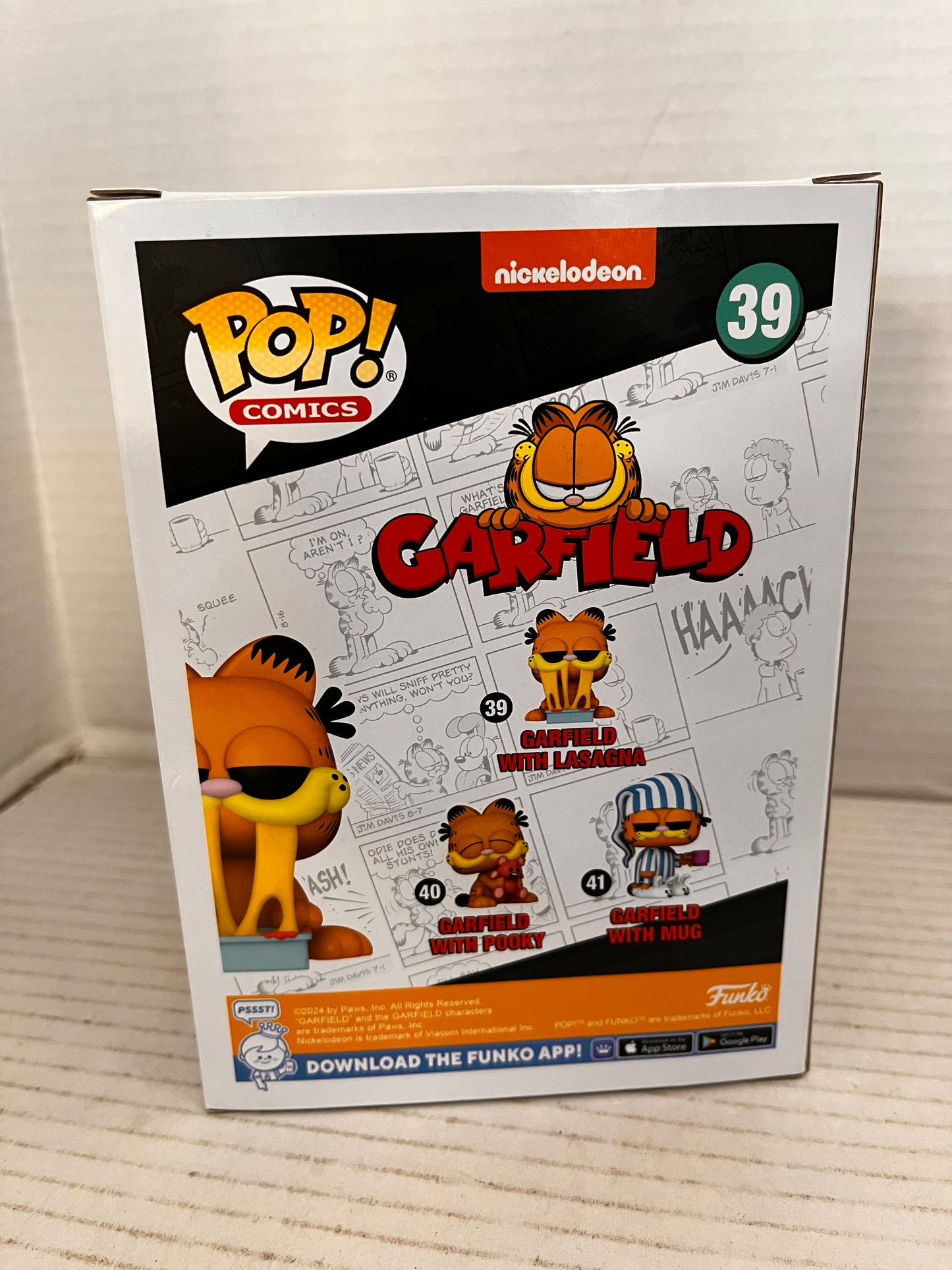 Funko Pop! Comics Garfield With Lasagna #39