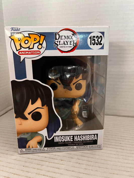 Funko Pop! Vinyl: Demon Slayer: Kimetsu no Yaiba Inosuke Hashibira #1532
