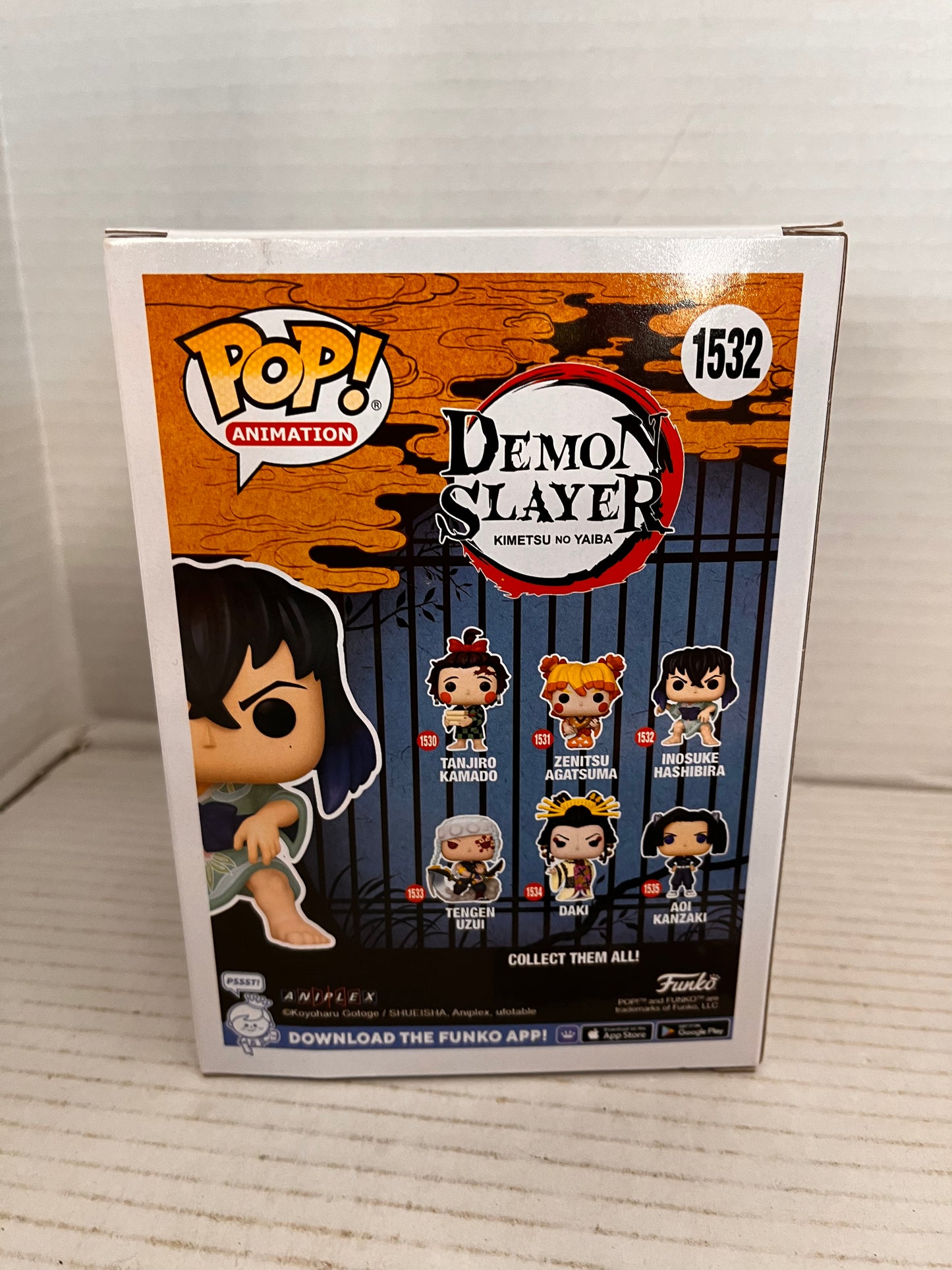 Funko Pop! Vinyl: Demon Slayer: Kimetsu no Yaiba Inosuke Hashibira #1532