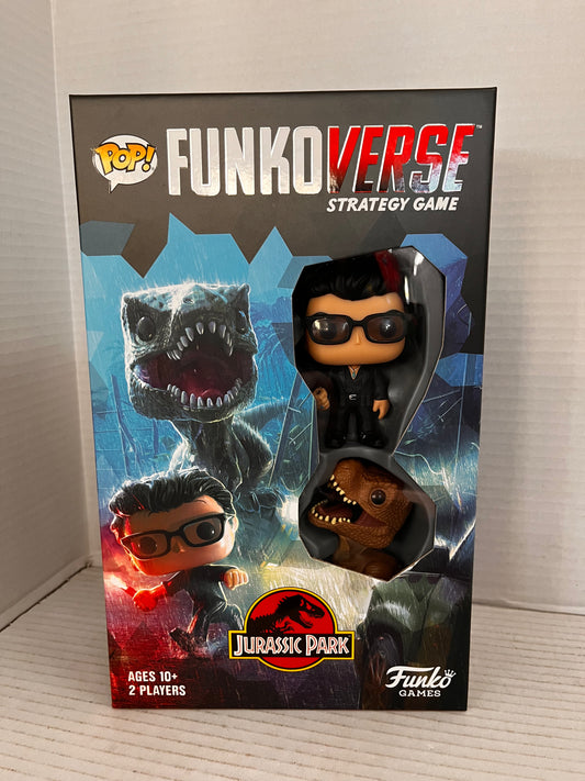 Funko Pop! Funkoverse - Jurassic Park 101  Strategy Board Game