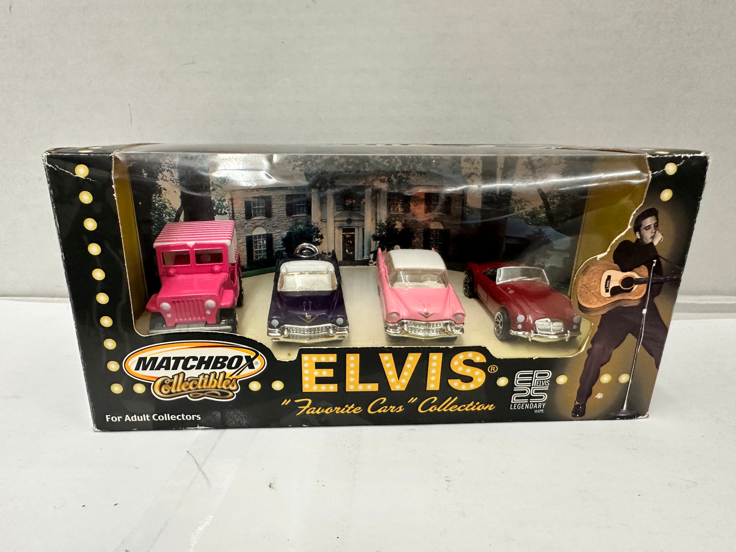 Matchbox Elvis Favorite Cars Collection 4 Pack 1:64 Elvis Presley Diecast 2001