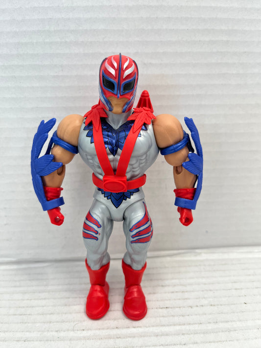 Mattel Masters of The WWE Universe Rey Mysterio MOTU Action Figure Loose Comp