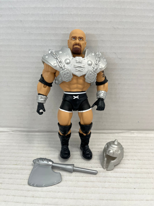 WWE Mattel Masters of the Universe Goldberg Action Figure Loose Complete