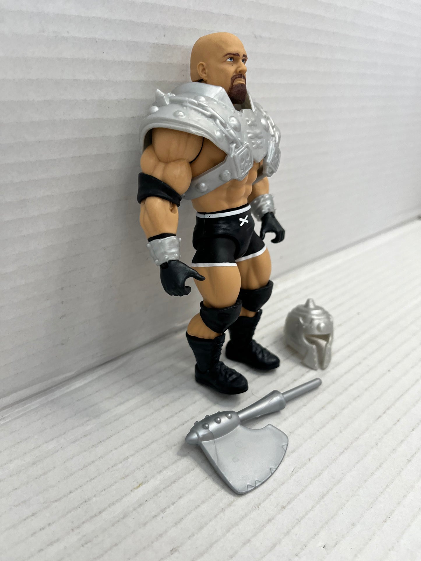 WWE Mattel Masters of the Universe Goldberg Action Figure Loose Complete