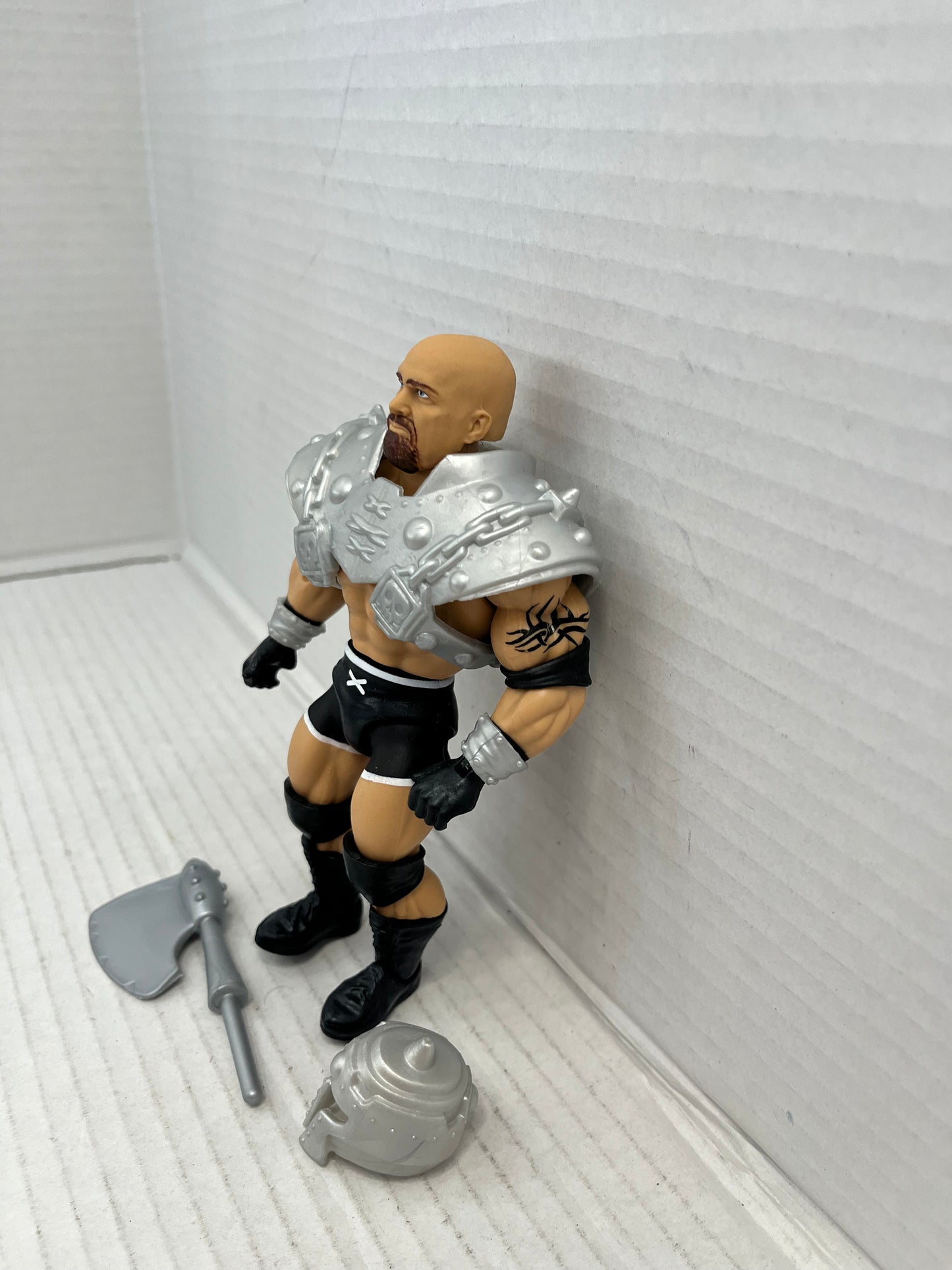 WWE Mattel Masters of the Universe Goldberg Action Figure Loose Complete