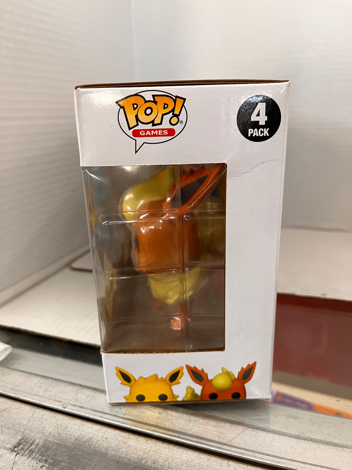 Funko Pop Pokemon Eevee Vaporeon Jolteon Flareon 4 Pack