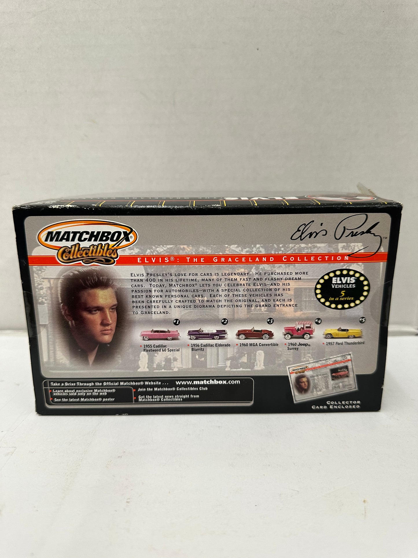 Matchbox 1955 Cadillac Fleetwood 60 Special Elvis Presley Graceland Collection