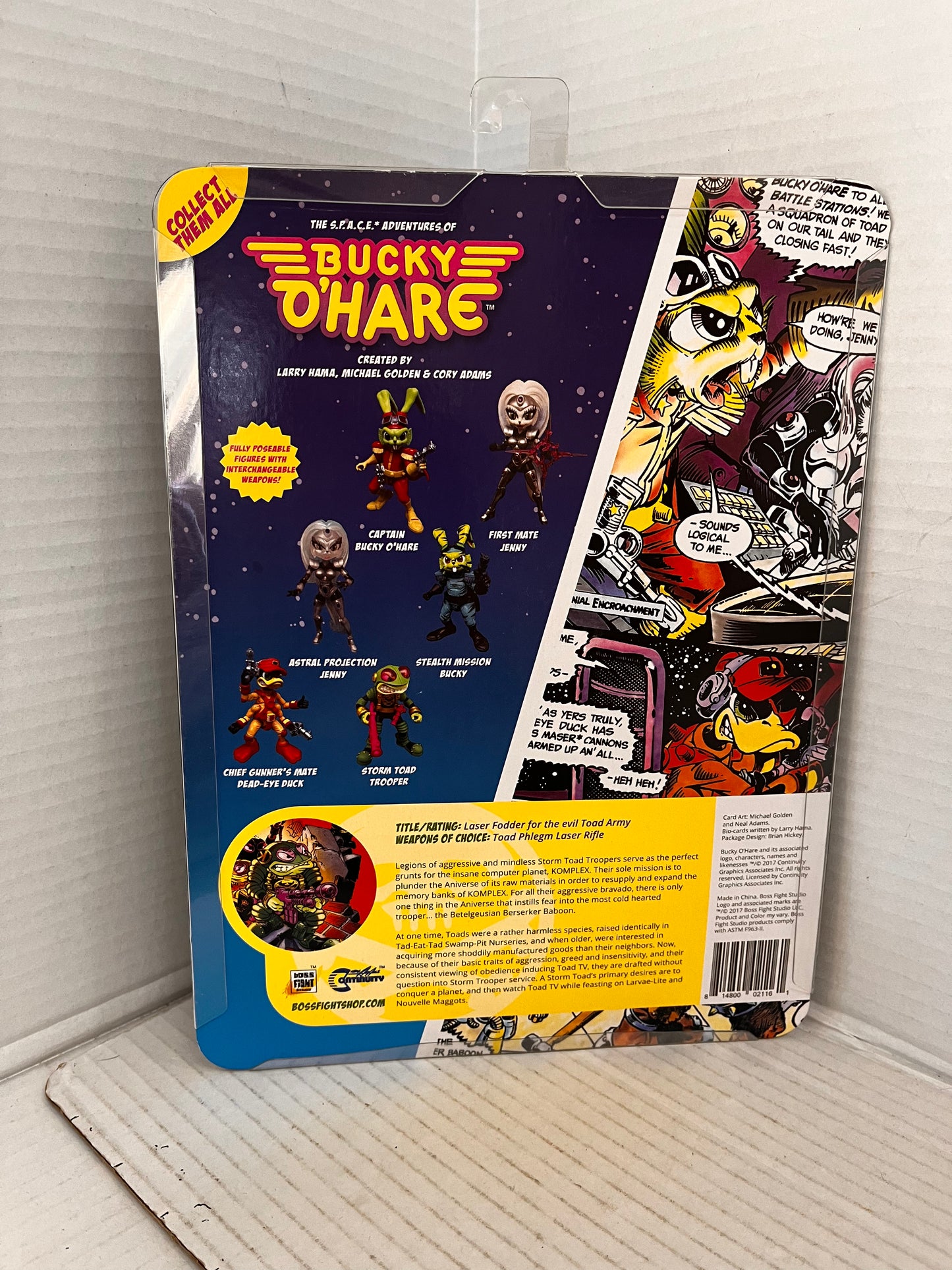 Boss Fight Studio Bucky O'Hare Storm Toad Trooper 07 Action Figure Reissue