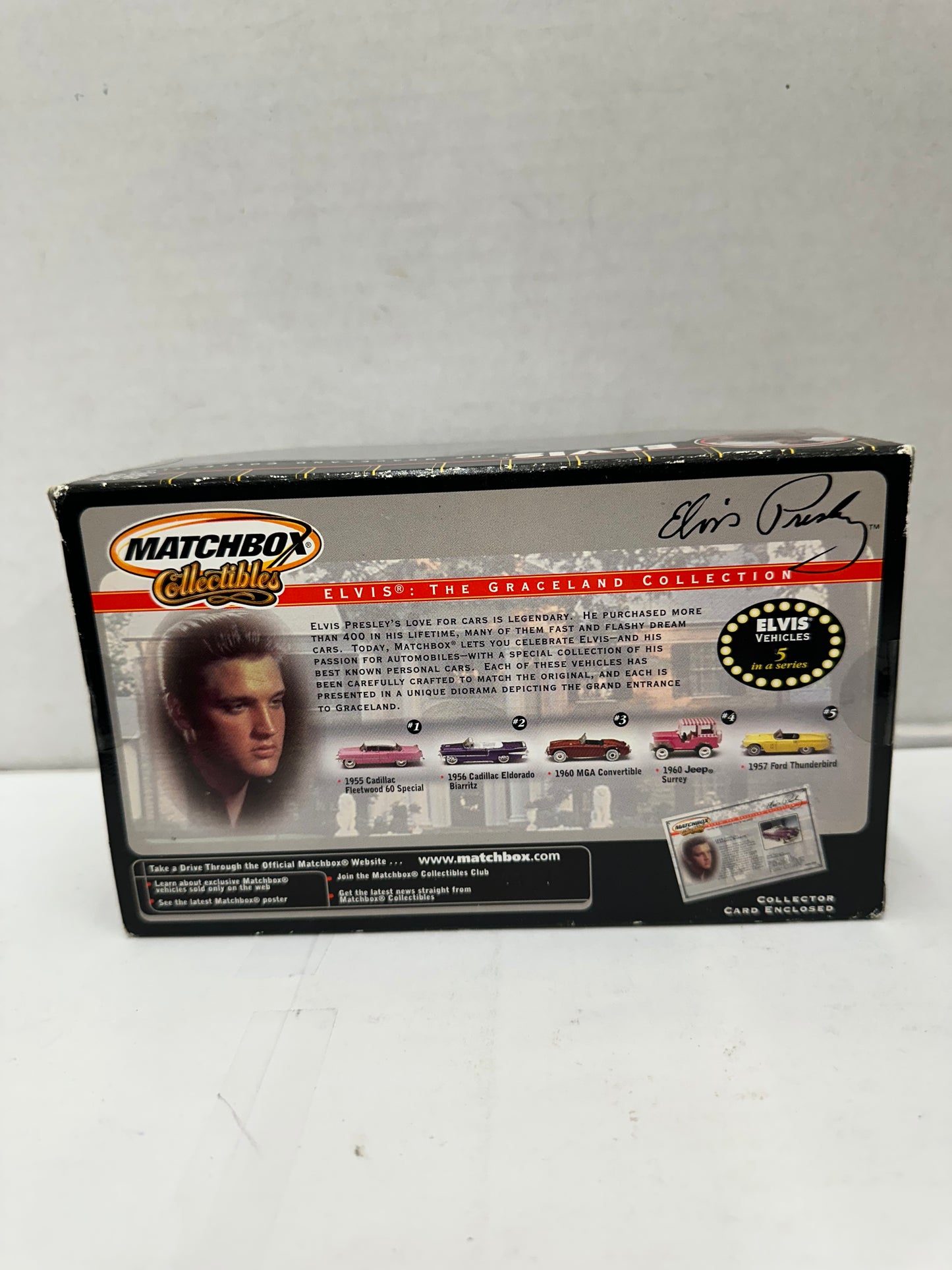 Matchbox - 1956 Cadillac Eldorado Biarritz - Elvis Presley Graceland Collection