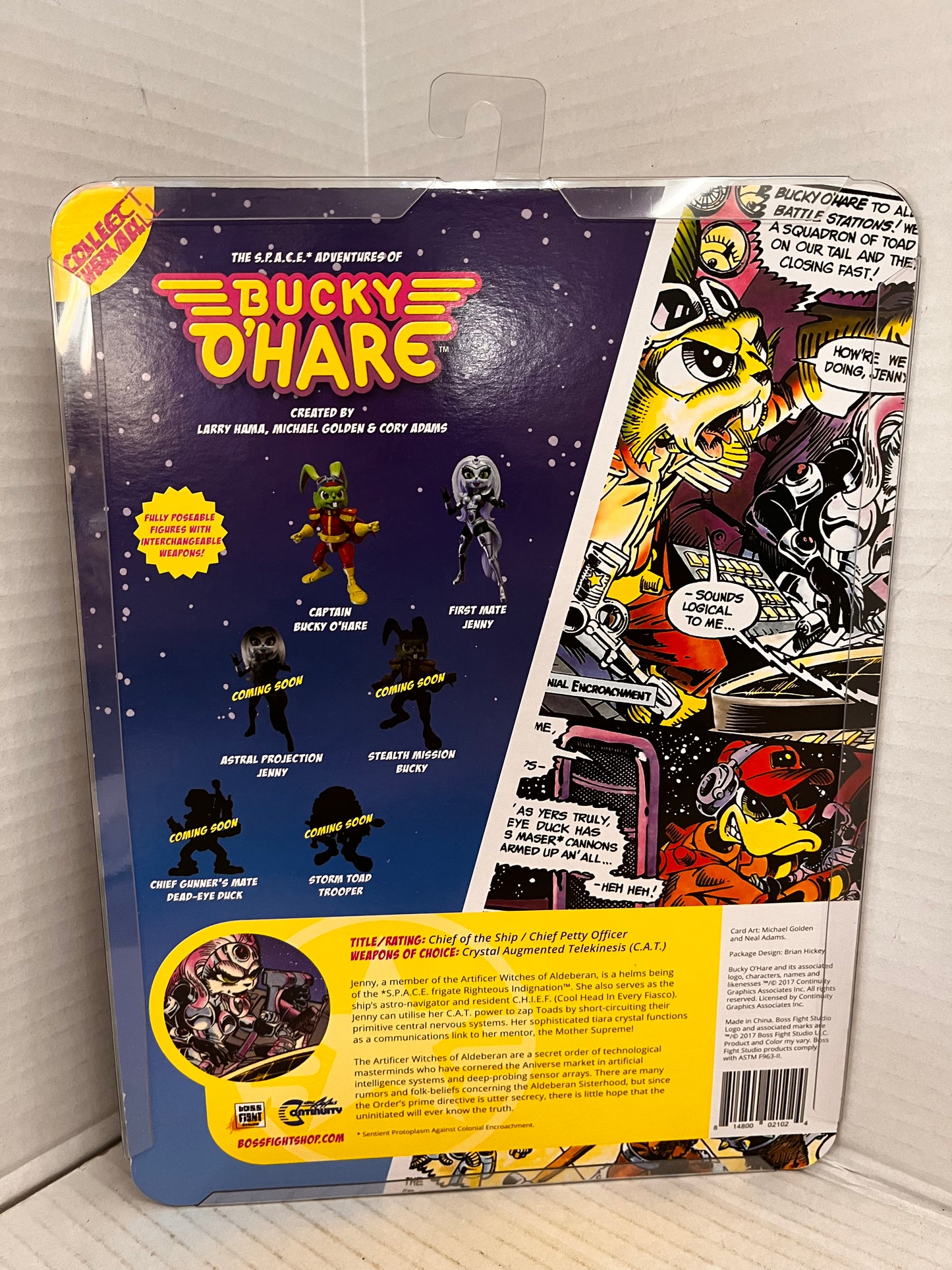 Bucky O'Hare First Mate Jenny 2 Action Figure - Boss Fight Studio Reissue