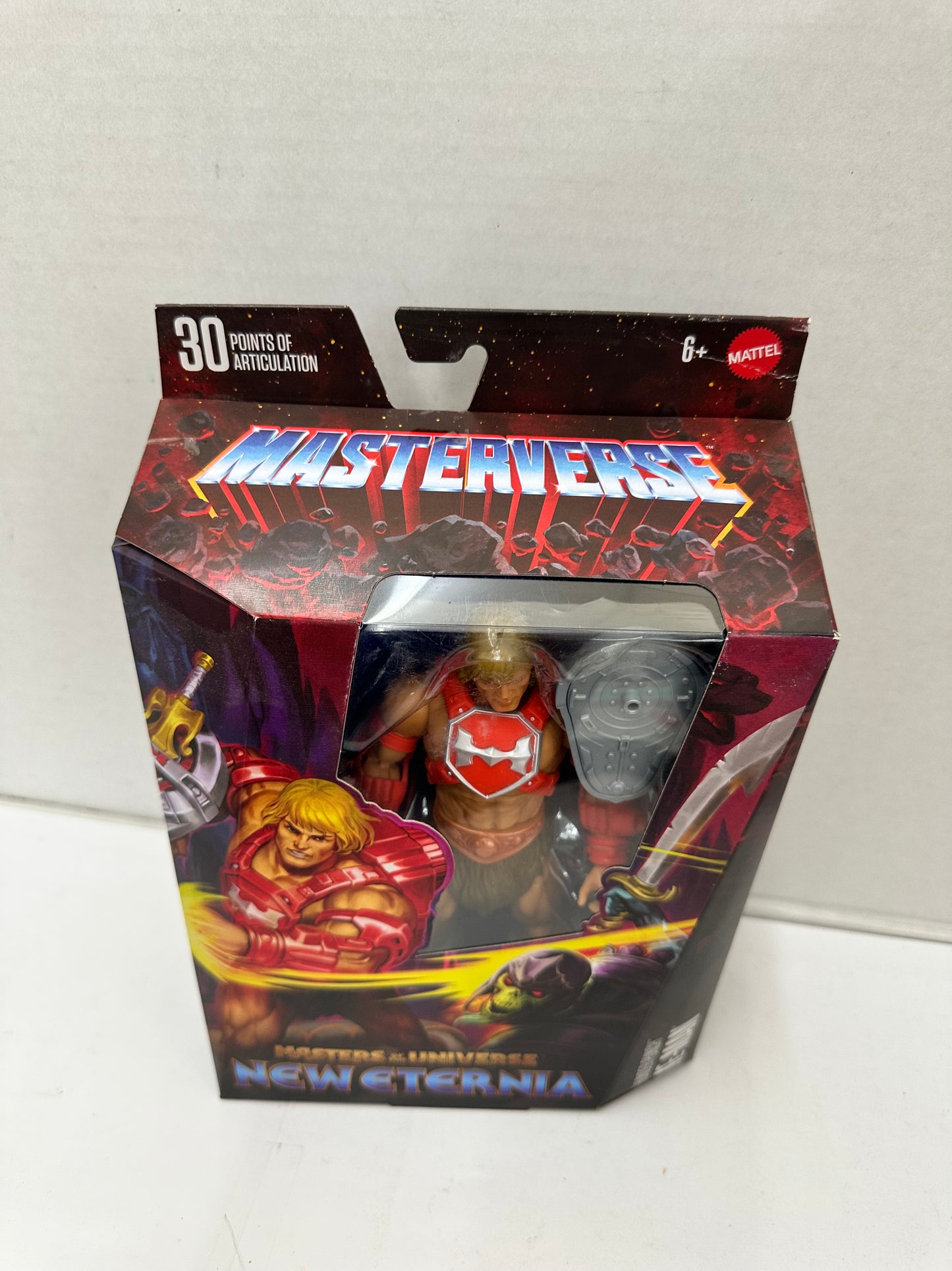 Masters Of The Universe New Eternia THUNDER PUNCH HE-MAN Figure Masterverse
