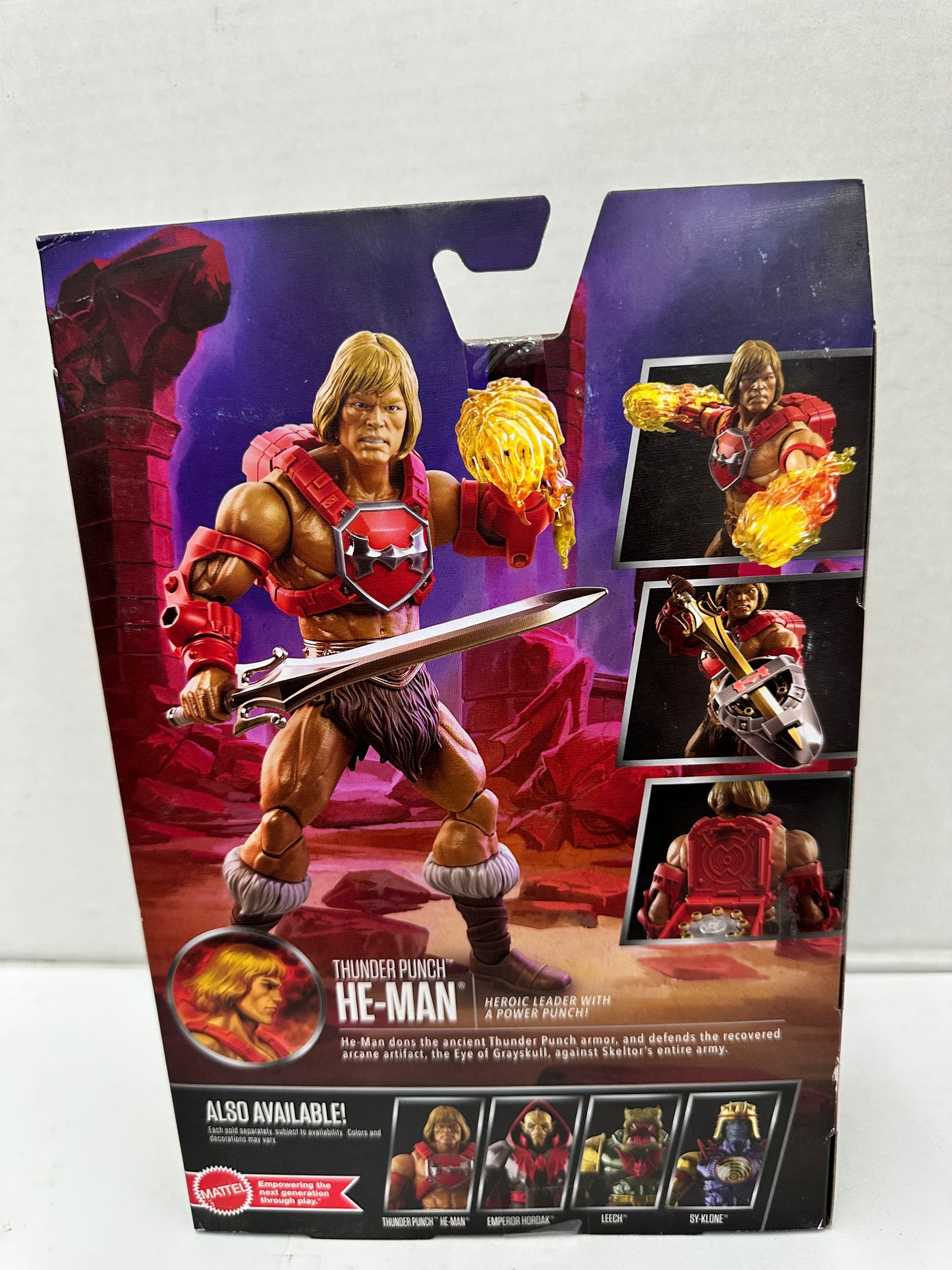 Masters Of The Universe New Eternia THUNDER PUNCH HE-MAN Figure Masterverse