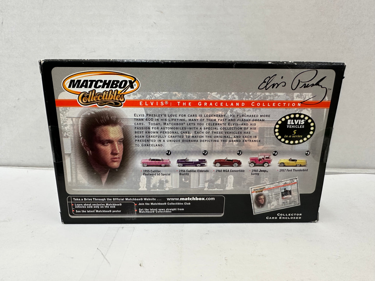 Matchbox Collectibles Elvis Graceland Collection New