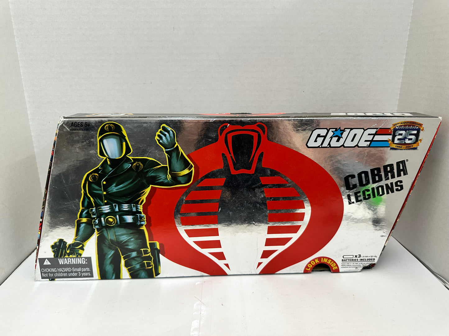 GI Joe Cobra Legion  5 Pack 25th Anniversary Boxed Set Hasbro 2007 Sealed