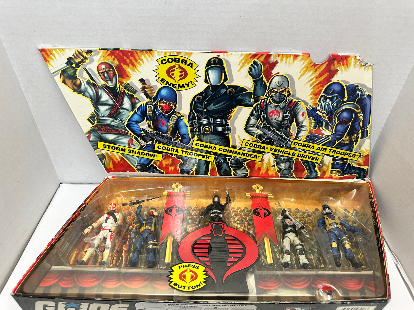 GI Joe Cobra Legion  5 Pack 25th Anniversary Boxed Set Hasbro 2007 Sealed